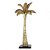 COQUEIRO DECORATICO DE RESINA DOURADO COM BASE EM MARMORE PR - Imagem 1