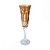 CJ TACASS DE CHAMPAGNE DE VIDRO AMBAR  6 PCS 6CM X 6CM X 24C - Imagem 1