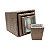 CONJUNTO DE VASOS DE FIBRA SINTETICA 4 PCS - Imagem 1