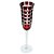 JOGO DE TACAS PARA CHAMPAGNE - VERMELHO - 6 PCS - Imagem 1