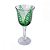 CJ TACAS DE VINHO DE VIDRO VERDE  6 PCS 8,3CM X 8,3CM X 19C - Imagem 1