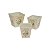 CJ DE CACHEPOTS DE FERRO 3 PCS - Imagem 1