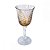 CJ TACASS DE VINHO DE VIDRO AMBAR  6 PCS 8,3CM X 8,3CM X 19C - Imagem 1