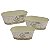CJ DE CACHEPOTS DE FERRO 3 PCS - Imagem 1