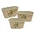 CJ DE CACHEPOTS DE FERRO 3 PCS - Imagem 1