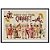 POSTER C/ MOLDURA E PASSEPARTOUT LE JAZZ CABARET 50 X 70 X 2 - Imagem 1