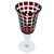 JOGO DE TACAS PARA VINHO TINTO - VERMELHO - 6 PCS - Imagem 1