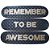 PLACA SKATE MADEIRA LOFT REMEMBER TO BE AWESOME AZUL 80 X 22 - Imagem 1
