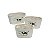 CJ DE CACHEPOTS DE MADEIRA 3 PCS - Imagem 1