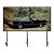 CABIDEIRO VIDRO 3 HOOKS MOVIE BATMAN OLD CAR COLORIDO 40 X 2 - Imagem 1