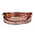 CJ. DE FRUTEIRAS - 2 PCS EM ALUMINIO COBRE G 46CM X 31CM - Imagem 1