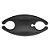 ORGANIZADOR PLASTICO DE FIOS BOBINO PRETO GDE 11 X 15 CM - Imagem 1