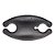 ORGANIZADOR PLASTICO DE FIOS BOBINO PRETO MED 8 X 4 CM - Imagem 1