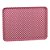 BANDEJA PLASTICO PINK C/ BOLAS BRANCAS POA 36,5 X 26,5 X 1,5 - Imagem 1