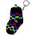 SY100676AS - CHAVEIRO E PORTA MOEDAS SOCKS COLORFUL SQUARES - Imagem 1