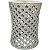 BANQUETA SEAT GARDEN CINZA - 33X33X46 CM - Imagem 1