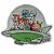 CAPACHO FIBRA COCO/PVC HB THE JETSONS FAMILY - Imagem 1