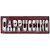 PLACAS FERRO BIG LETTERS CAPPUCCINO  VERMELHA 60 X 4,5 X 20 - Imagem 1