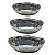 CJ. DE CESTAS PARA PAES - 3 PCS - Imagem 1