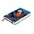 CADERNETA DE ANOTACAO PAPEL DC SUPERMAN FLYING FD AZUL 9,5 X - Imagem 1