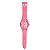 RELOGIO PAREDE PLASTICO W-WATCH ROSA 99 X 20 X 4 CM - Imagem 1