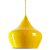 LUMINARIA METAL APPLE AMARELO DIAM 38 CM - Imagem 1