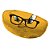 CAIXA P/ OCULOS PU LOONEY TWEETY BIG FACE FD AMARELO - Imagem 1