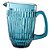 JARRA BRETAGNE EM VIDRO 1,6L COR AZUL - Imagem 1
