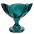 CENTRO DE MESA LIRICA COM PE EM CRISTAL ECOLOGICO D25XA22CM COR VERDE ESMERALDA - Imagem 1