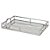 BANDEJA RETANGULAR EM ACO INOX ESPELHADA L30XP17XA5CM - Imagem 1