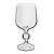 JOGO DE 6 TACAS PARA VINHO TINTO CLAUDIA EM CRISTAL ECOLOGICO 230ML A15CM TRANSPARENTE - Imagem 1