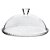 PRATO PARA BOLO PATISSERIE COM TAMPA EM VIDRO D32XA11CM - Imagem 1