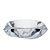 CENTRO DE MESA AREZZO EM CRISTAL ECOLOGICO L23XP23XA9CM - Imagem 1