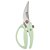 TESOURA TRINCHANTE EM ACO INOX L21XP8,5XA1,5CM COR VERDE CLARO - Imagem 1