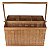 PORTA TALHERES BAMBU C/ALCA 27X18CMWEAVE - Imagem 1