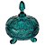 POTICHE VERSAILLES EM CRISTAL D11XA14CM VERDE ESMERALDA - Imagem 1