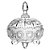 POTICHE VERSAILLES EM CRISTAL D10,9XA13,9CM - Imagem 1