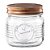 PORTA MANTIMENTO EM VIDRO COM TAMPA COR COBRE 250ML D7,5XA8CM - Imagem 1
