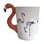 CANECA FUN FLAMINGO EM PORCELANA 350ML - Imagem 1