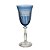 TACA VINHO TINTO ANGELA LAPIDADA CRISTAL ECOLOGIC 250ML 21CM - Imagem 1