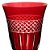 TACA VINHO TINTO ANGELA LAPIDADA CRISTAL ECOLOGIC 250ML 21CM - Imagem 4