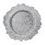 SOUSPLAT RAMOS EM PLASTICO D36CM COR PRATA - Imagem 1