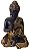 ESTATUA DECORATIVA BUDA EM RESINA 7X5X11.5CM MUDRA - Imagem 1