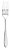 GARFO PARA MESA MADISON EM ACO INOX COR PRATA - Imagem 1