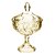 POTICHE DECORATIVO PINWHEEL PE CRISTAL ECOLOGICO 15X24X15 - Imagem 1