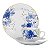 JG PARA LANCHE 18 PECAS FIORE BLU EM PORCELANA SUPER WHITE - Imagem 1