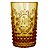 JG DE 6 COPOS BELLINI EM VIDRO 350ML A12,5CM COR AMBAR - Imagem 1