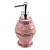 PORTA SABONETE GABINETTO CERAMICA D8,9XA18,9 320ML COR ROSA - Imagem 1