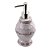 PORTA SABONETE GABINETTO CERAMICA 8,9X18,9 320ML COR CINZA - Imagem 1