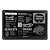 LUGAR AMERICANO PLASTICO ITALIAN MENU L43,5XP28,5 COR PRETO - Imagem 1